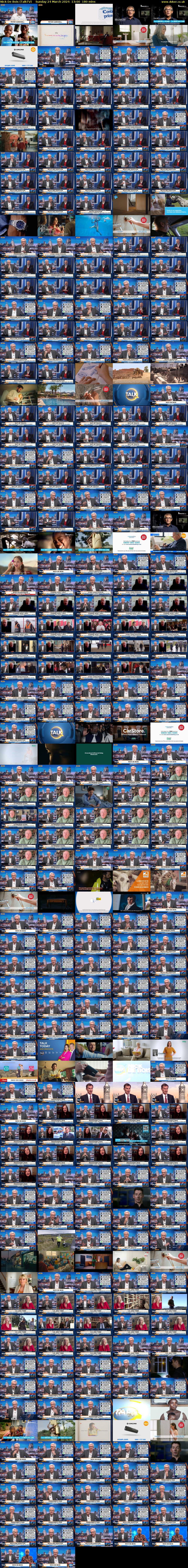 Nick De Bois (TalkTV) Sunday 24 March 2024 13:00 - 16:00