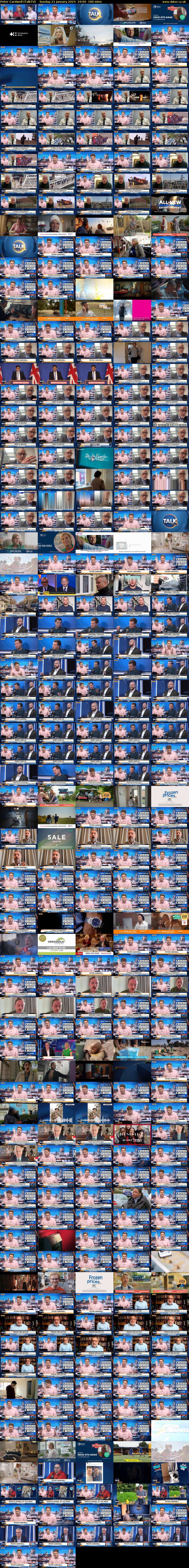 Peter Cardwell (TalkTV) Sunday 21 January 2024 10:00 - 13:00