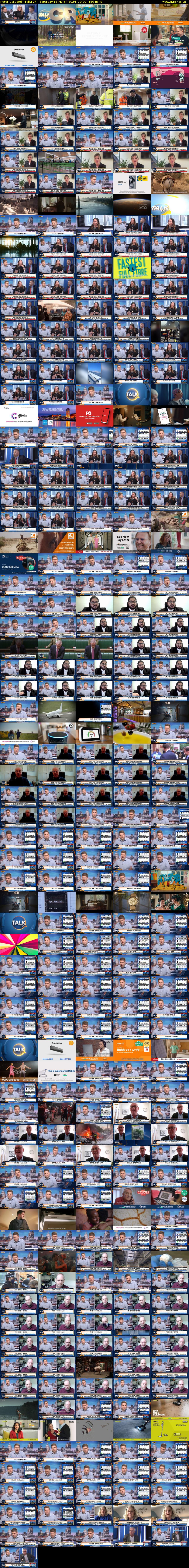 Peter Cardwell (TalkTV) Saturday 16 March 2024 10:00 - 13:00