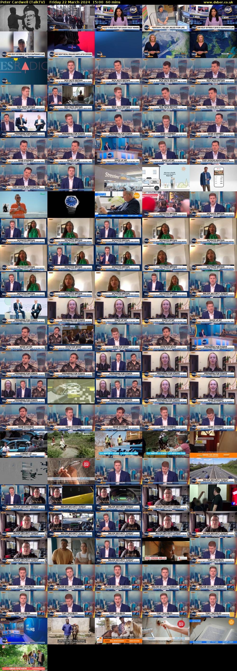 Peter Cardwell (TalkTV) Friday 22 March 2024 15:00 - 16:00