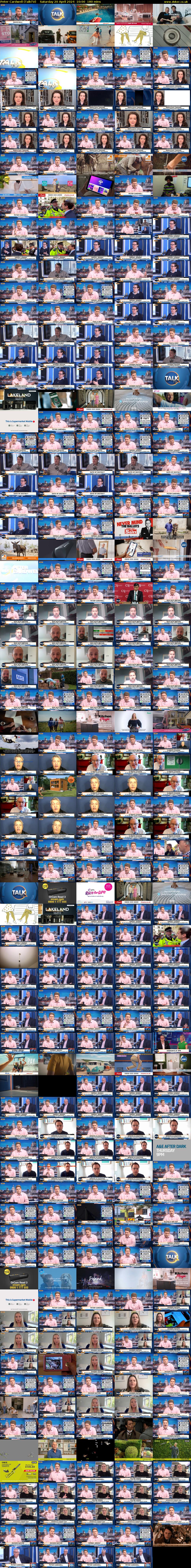 Peter Cardwell (TalkTV) Saturday 20 April 2024 10:00 - 13:00