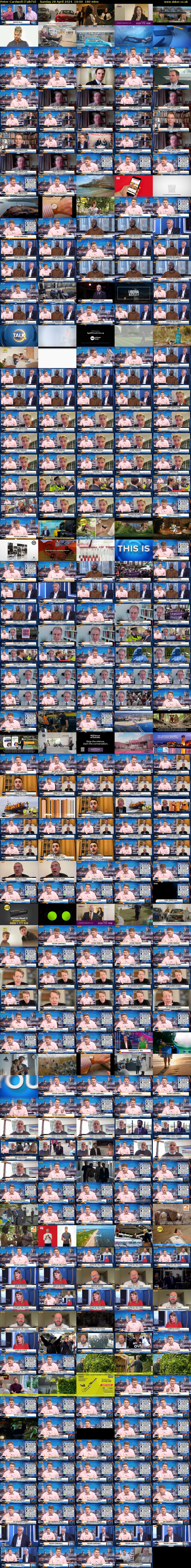 Peter Cardwell (TalkTV) Sunday 28 April 2024 10:00 - 13:00