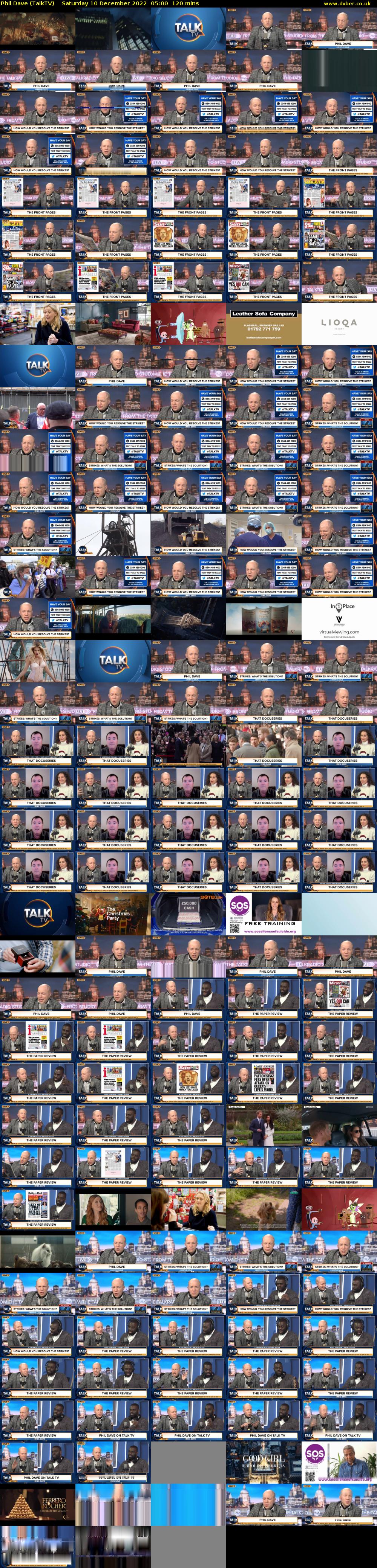 Phil Dave (TalkTV) Saturday 10 December 2022 05:00 - 07:00