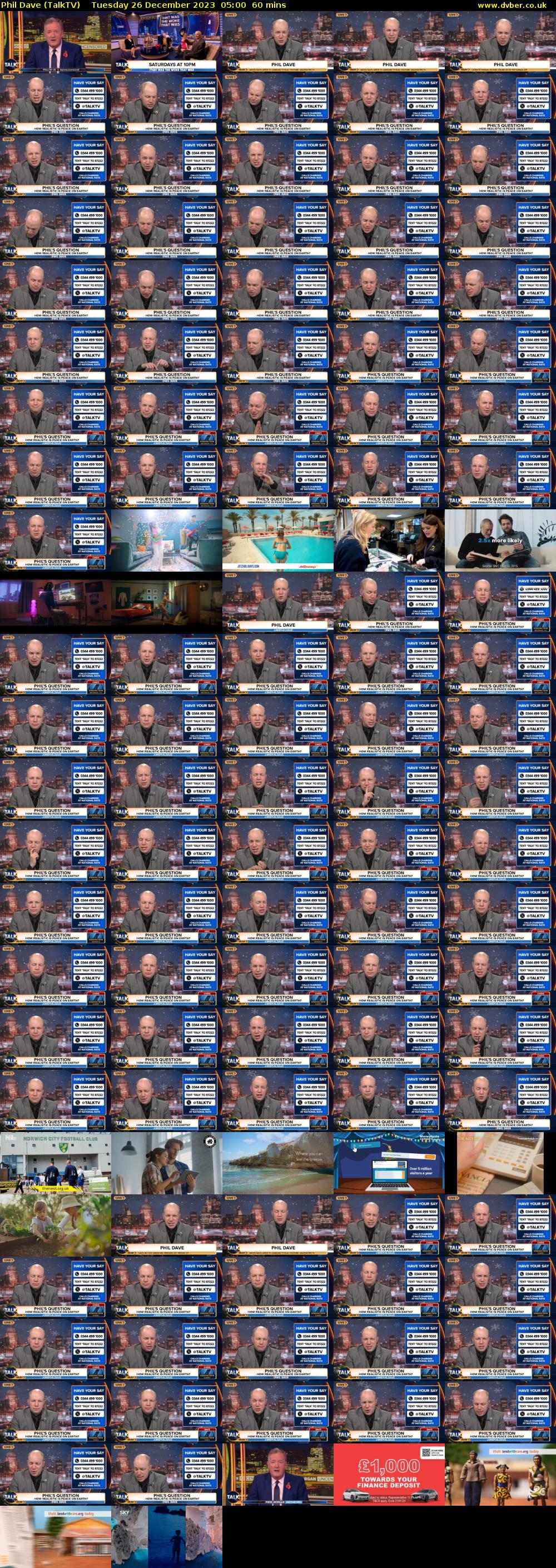 Phil Dave (TalkTV) Tuesday 26 December 2023 05:00 - 06:00