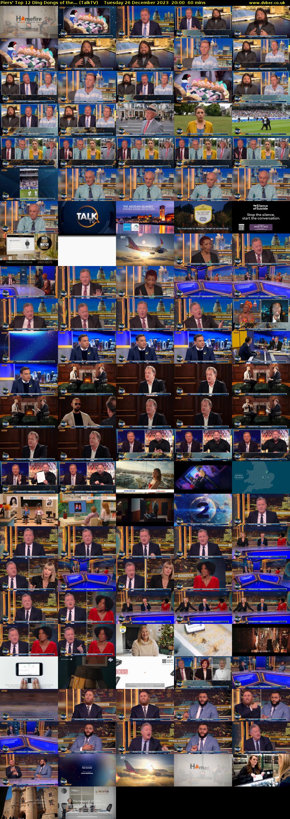 Piers' Top 12 Ding Dongs of the... (TalkTV) Tuesday 26 December 2023 20:00 - 21:00