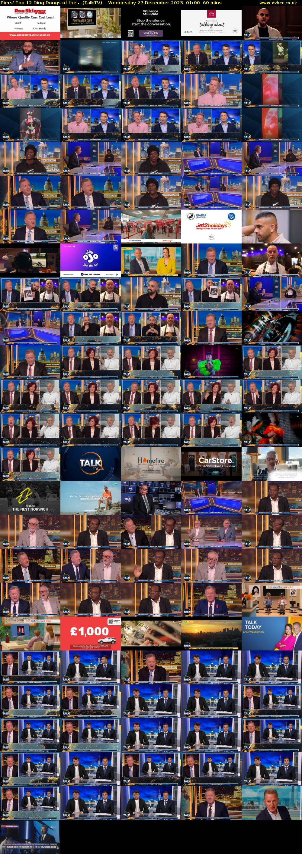 Piers' Top 12 Ding Dongs of the... (TalkTV) Wednesday 27 December 2023 01:00 - 02:00