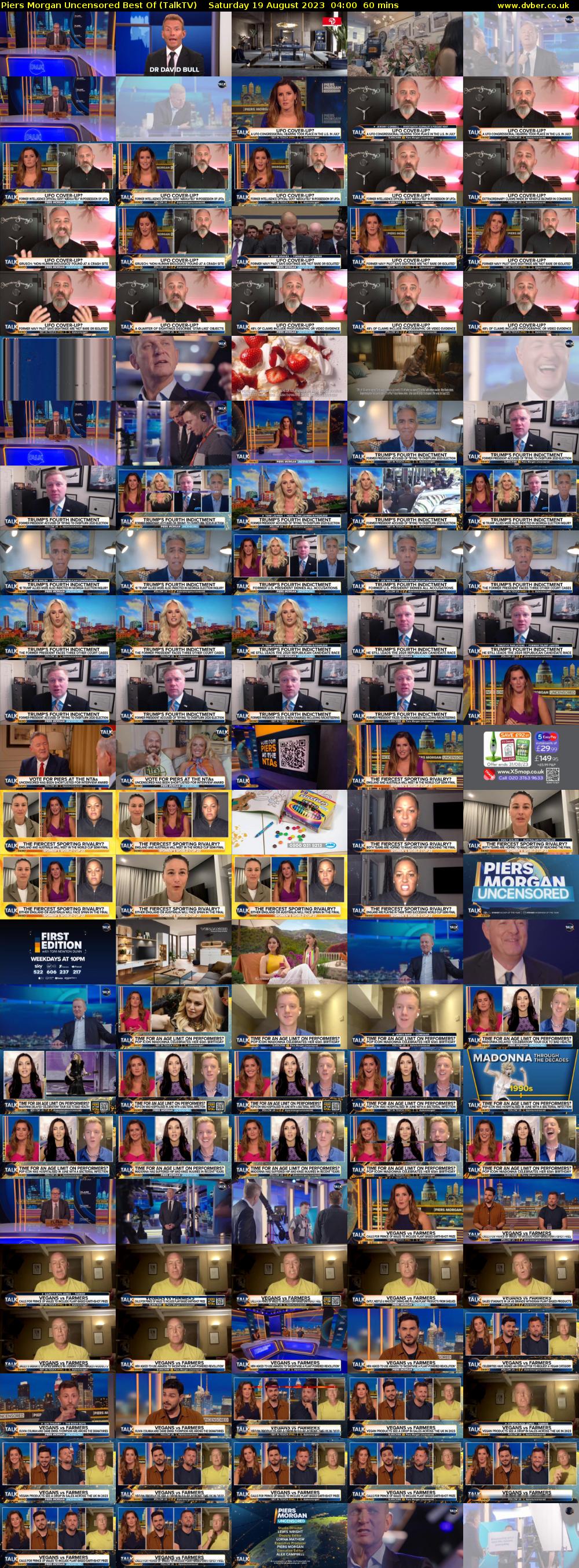 Piers Morgan Uncensored Best Of (TalkTV) Saturday 19 August 2023 04:00 - 05:00