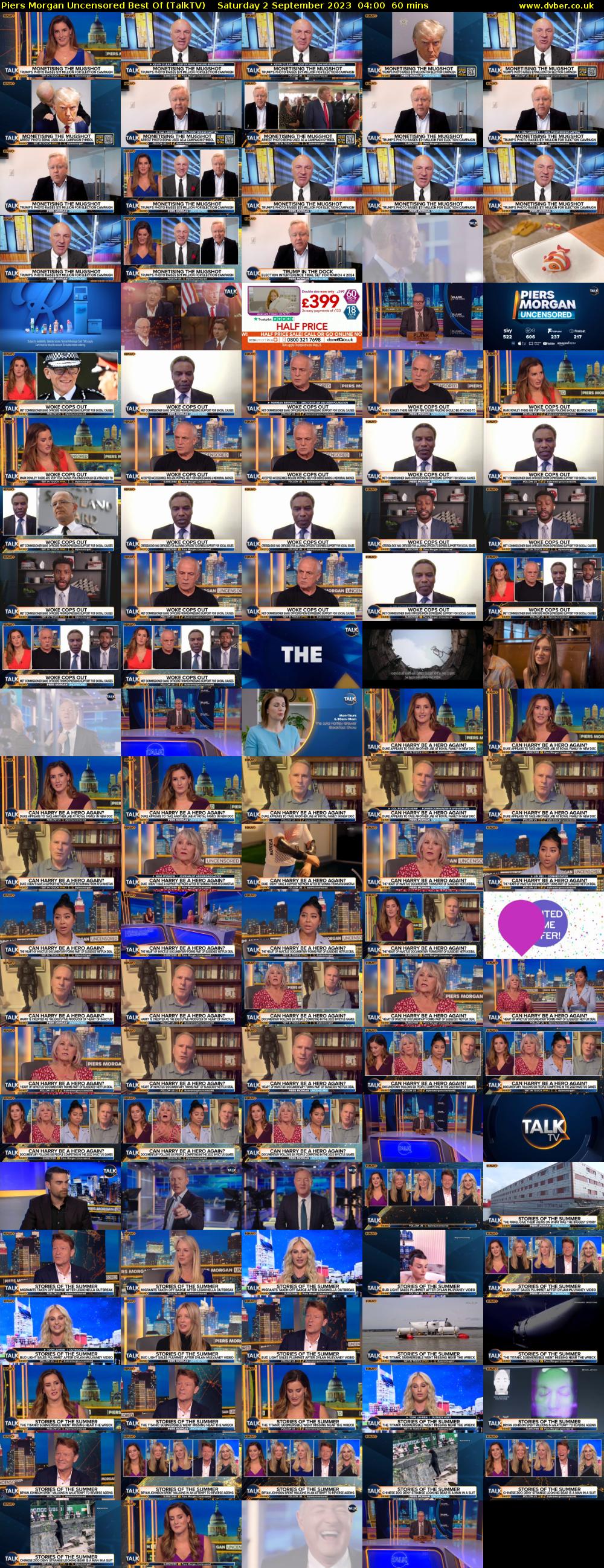 Piers Morgan Uncensored Best Of (TalkTV) Saturday 2 September 2023 04:00 - 05:00