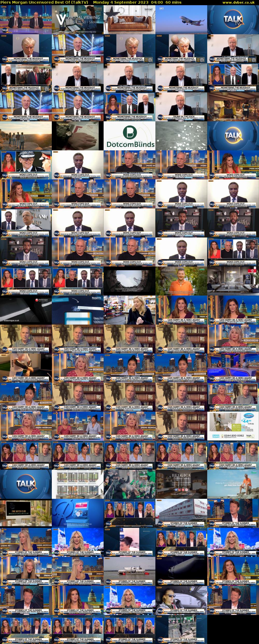 Piers Morgan Uncensored Best Of (TalkTV) Monday 4 September 2023 04:00 - 05:00