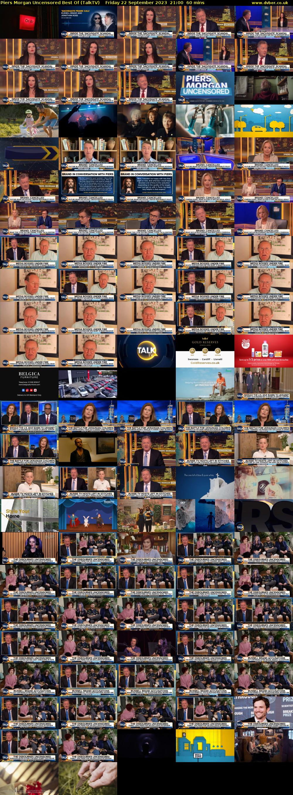 Piers Morgan Uncensored Best Of (TalkTV) Friday 22 September 2023 21:00 - 22:00