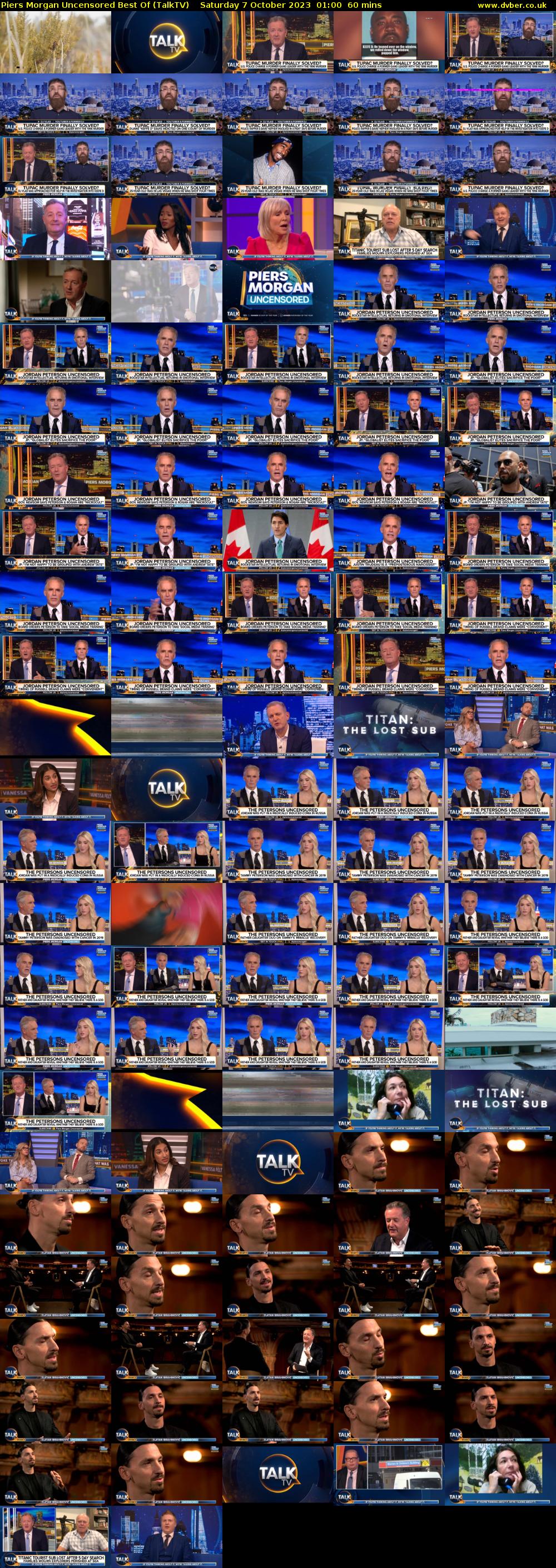 Piers Morgan Uncensored Best Of (TalkTV) Saturday 7 October 2023 01:00 - 02:00