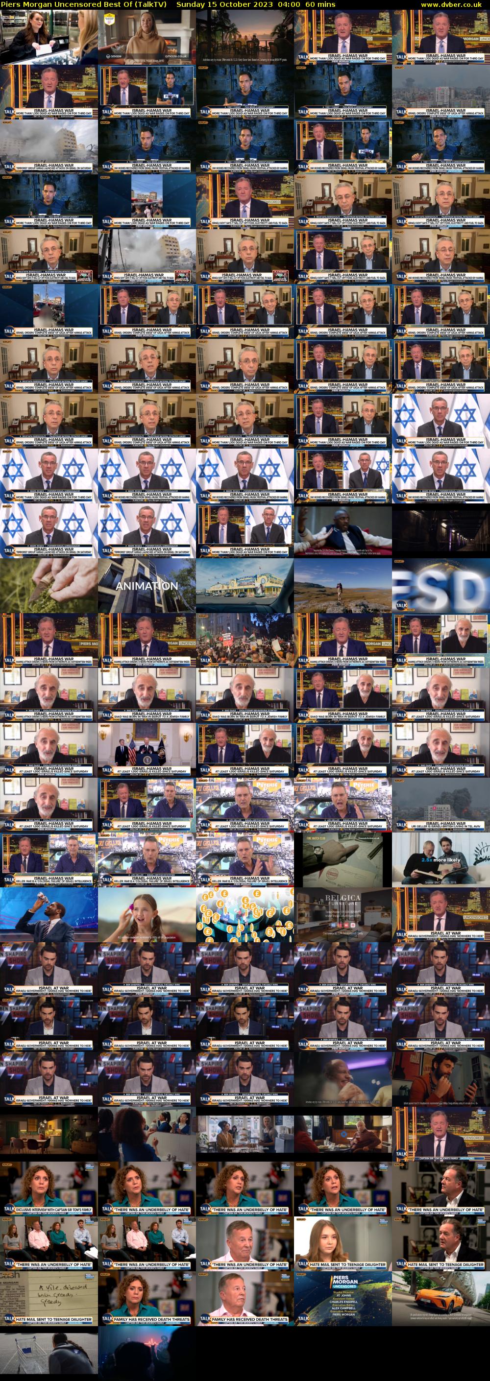 Piers Morgan Uncensored Best Of (TalkTV) Sunday 15 October 2023 04:00 - 05:00