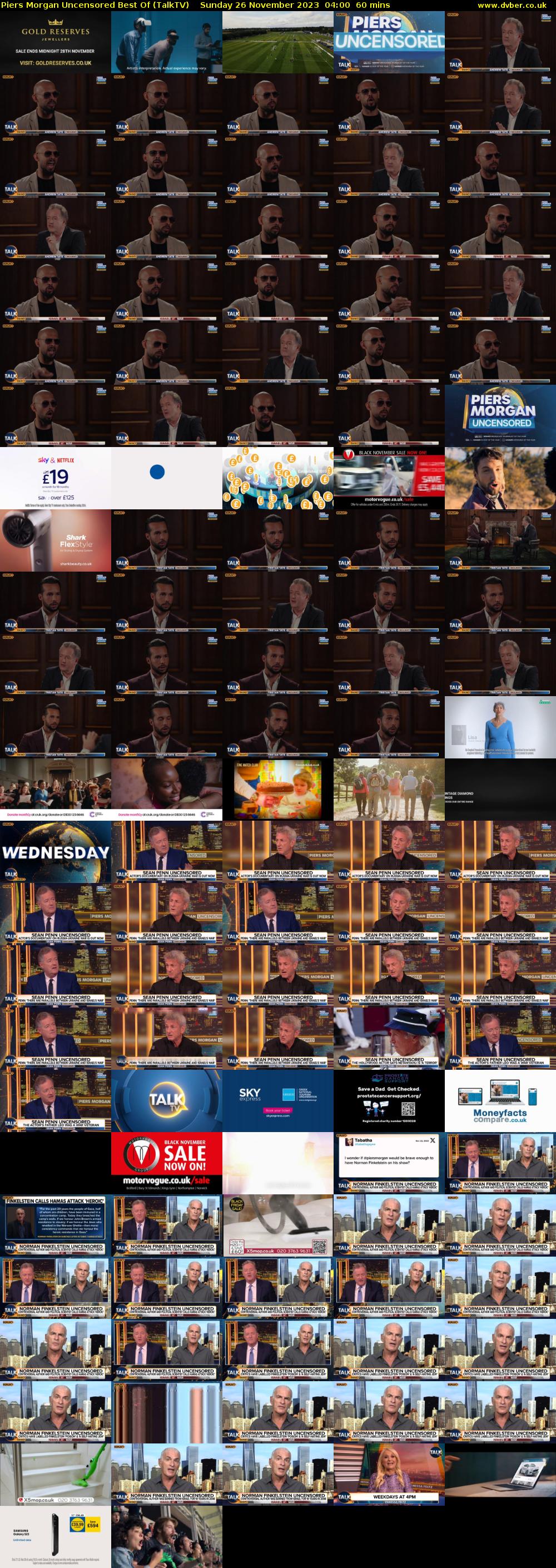 Piers Morgan Uncensored Best Of (TalkTV) Sunday 26 November 2023 04:00 - 05:00