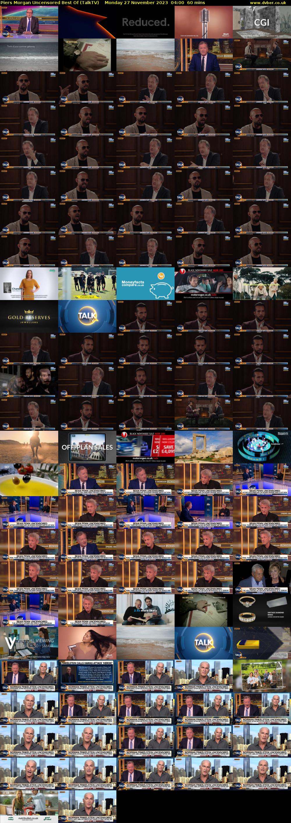Piers Morgan Uncensored Best Of (TalkTV) Monday 27 November 2023 04:00 - 05:00
