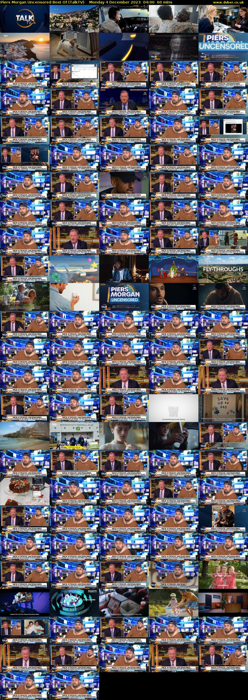 Piers Morgan Uncensored Best Of (TalkTV) Monday 4 December 2023 04:00 - 05:00