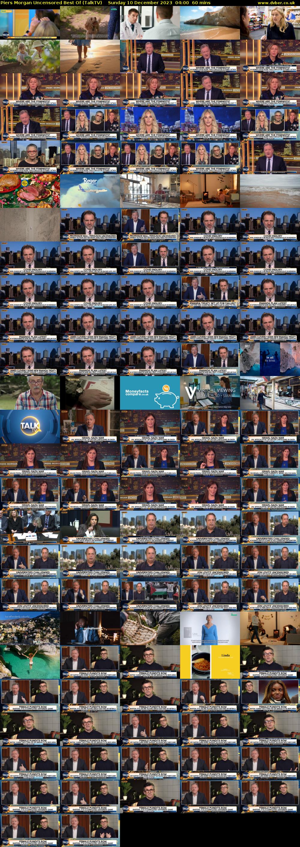 Piers Morgan Uncensored Best Of (TalkTV) Sunday 10 December 2023 04:00 - 05:00