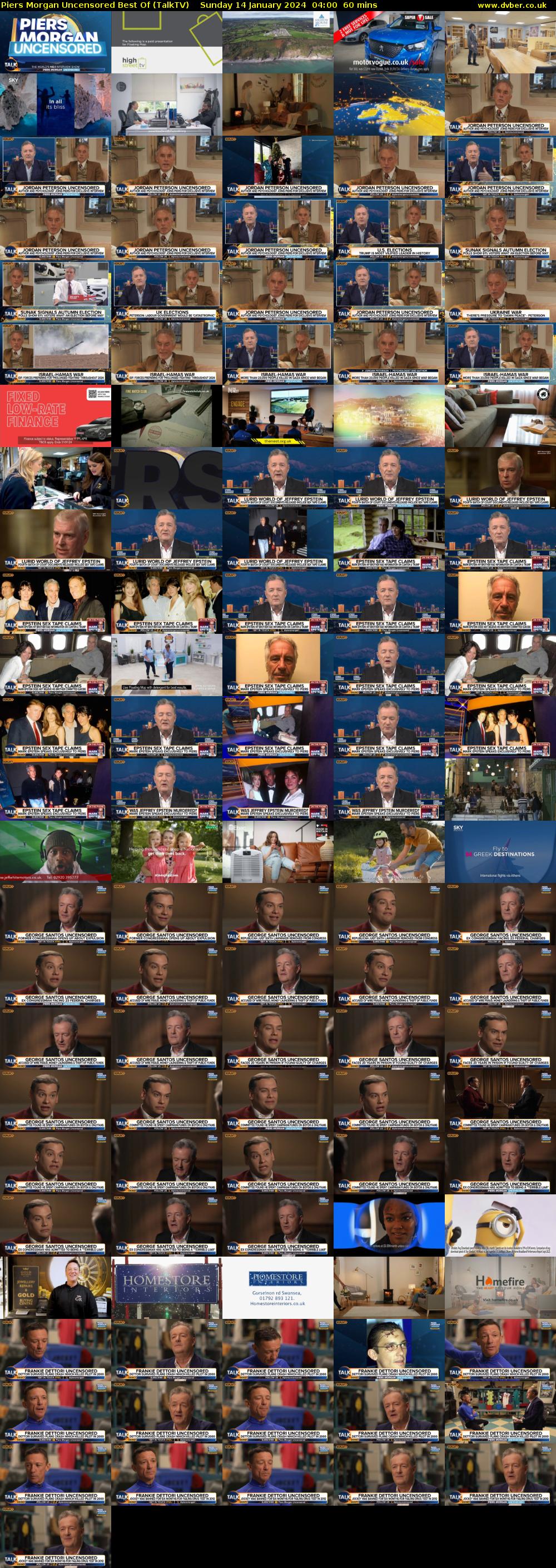 Piers Morgan Uncensored Best Of (TalkTV) Sunday 14 January 2024 04:00 - 05:00