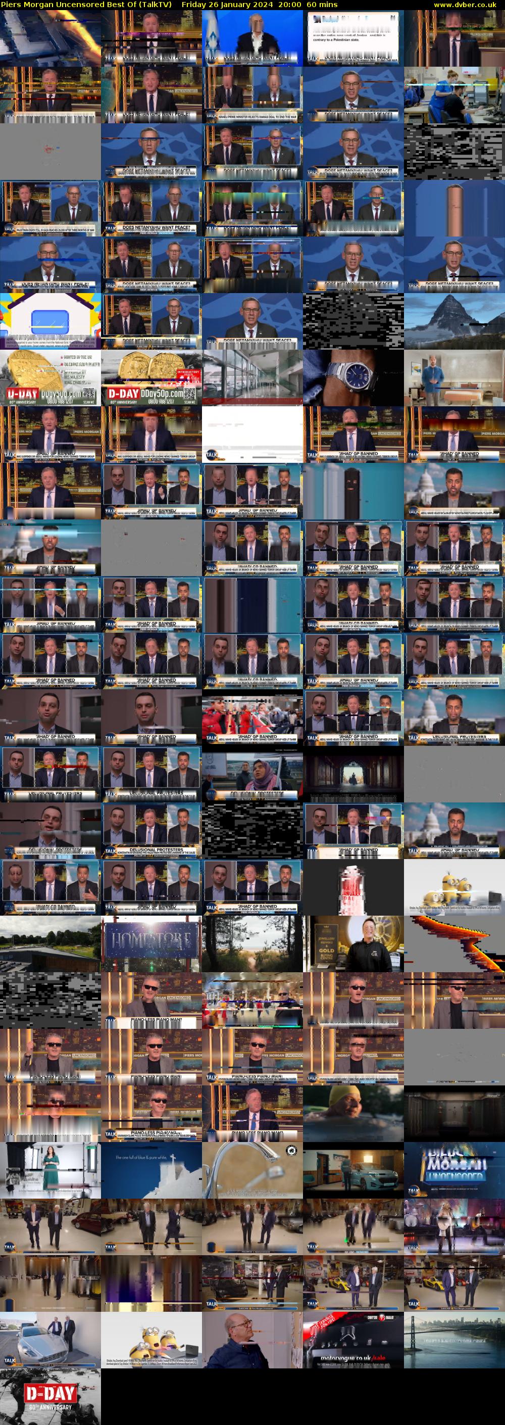 Piers Morgan Uncensored Best Of (TalkTV) Friday 26 January 2024 20:00 - 21:00