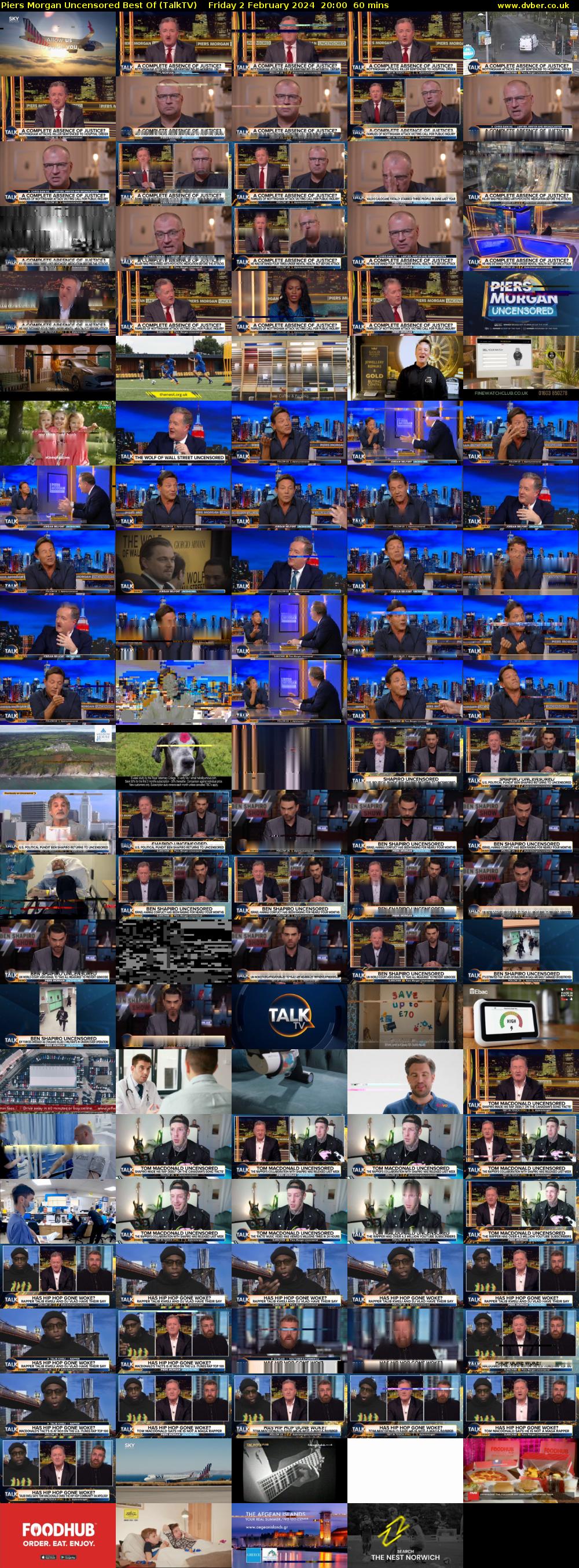 Piers Morgan Uncensored Best Of (TalkTV) Friday 2 February 2024 20:00 - 21:00