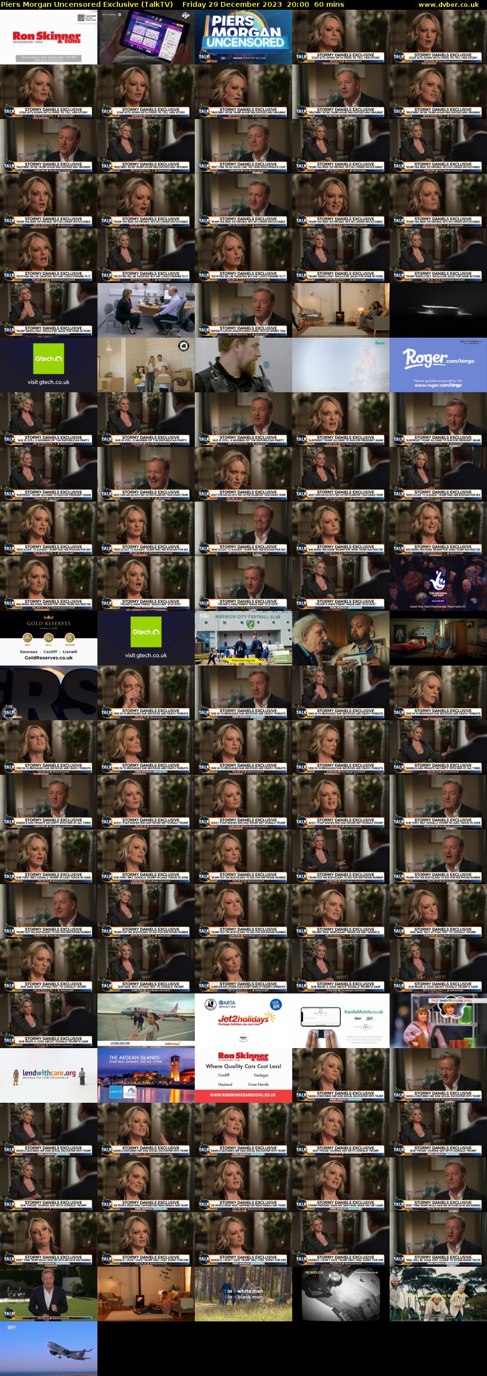 Piers Morgan Uncensored Exclusive (TalkTV) Friday 29 December 2023 20:00 - 21:00