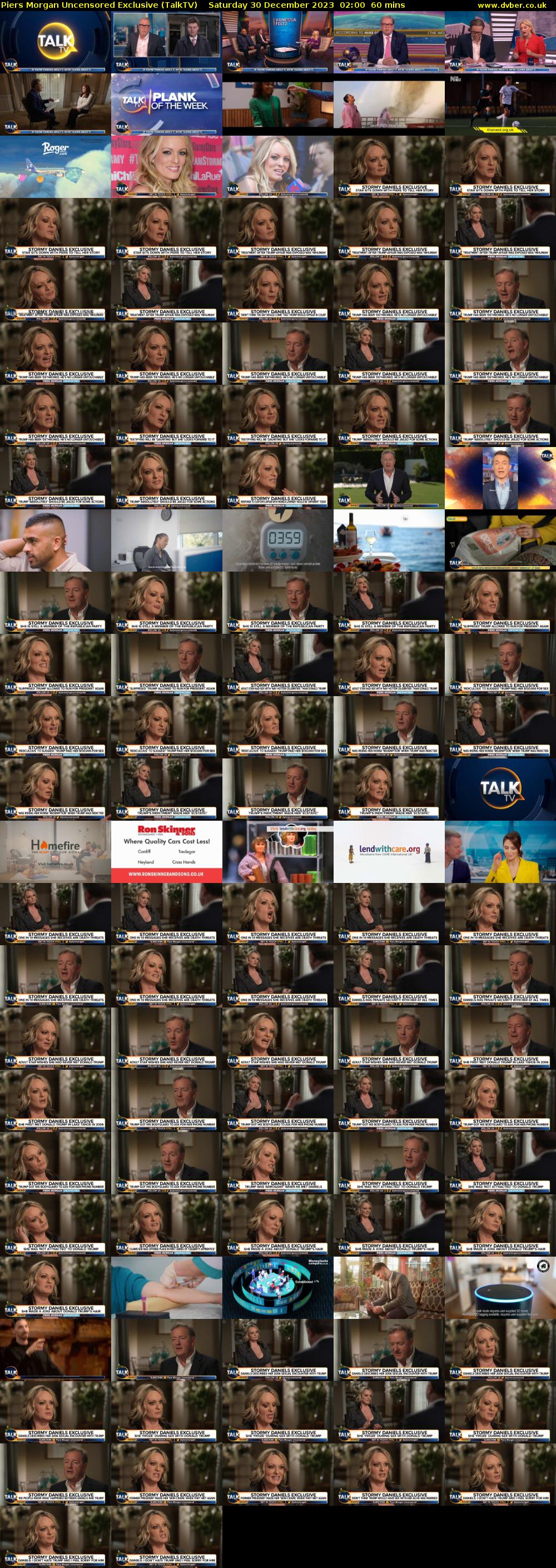 Piers Morgan Uncensored Exclusive (TalkTV) Saturday 30 December 2023 02:00 - 03:00