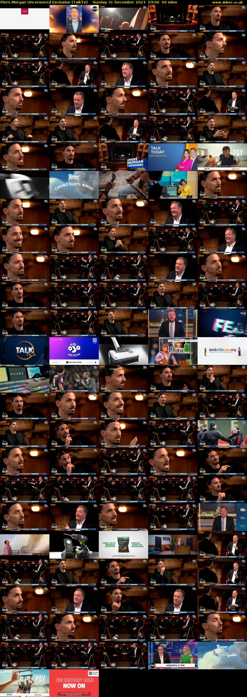 Piers Morgan Uncensored Exclusive (TalkTV) Sunday 31 December 2023 03:00 - 04:00