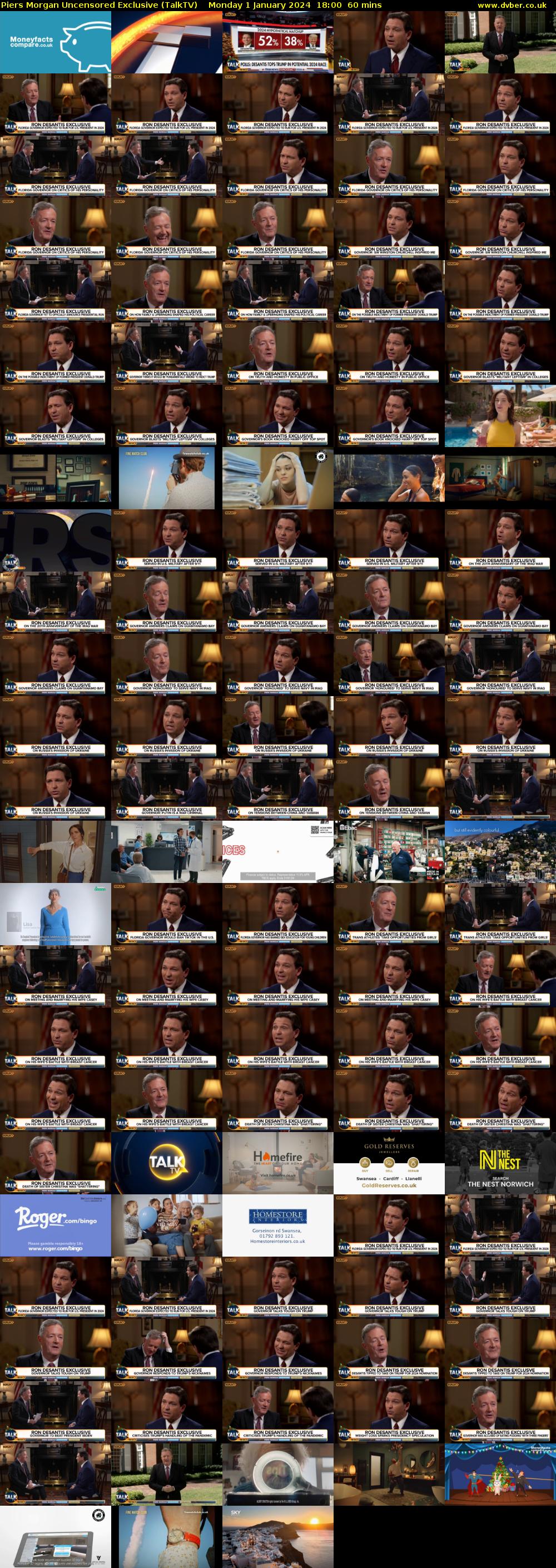Piers Morgan Uncensored Exclusive (TalkTV) Monday 1 January 2024 18:00 - 19:00