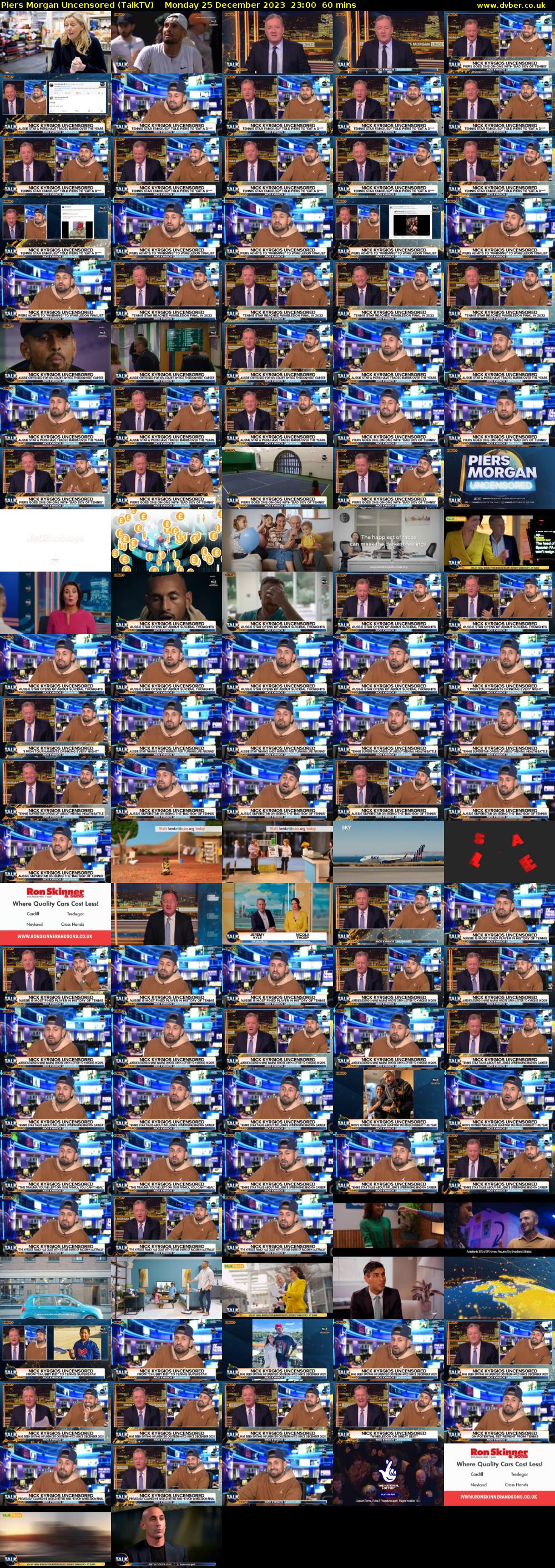 Piers Morgan Uncensored (TalkTV) Monday 25 December 2023 23:00 - 00:00