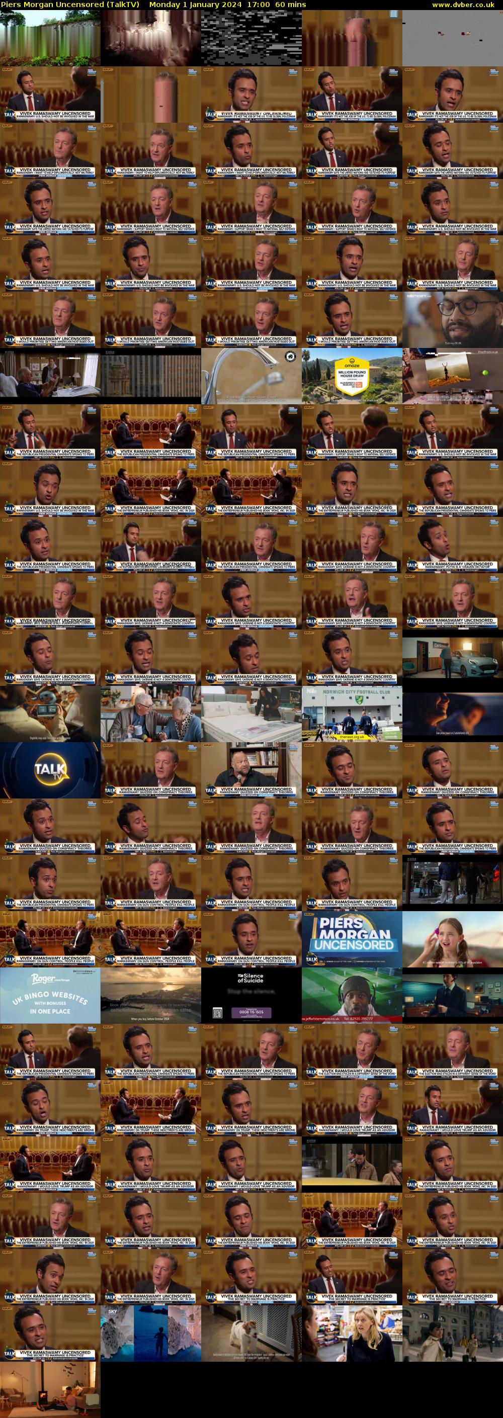 Piers Morgan Uncensored (TalkTV) Monday 1 January 2024 17:00 - 18:00