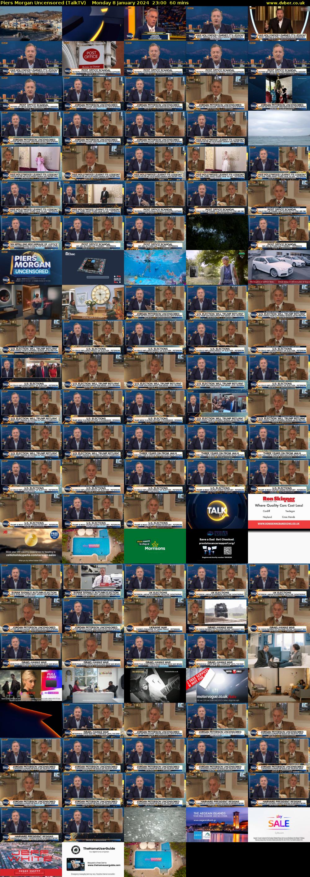 Piers Morgan Uncensored (TalkTV) Monday 8 January 2024 23:00 - 00:00