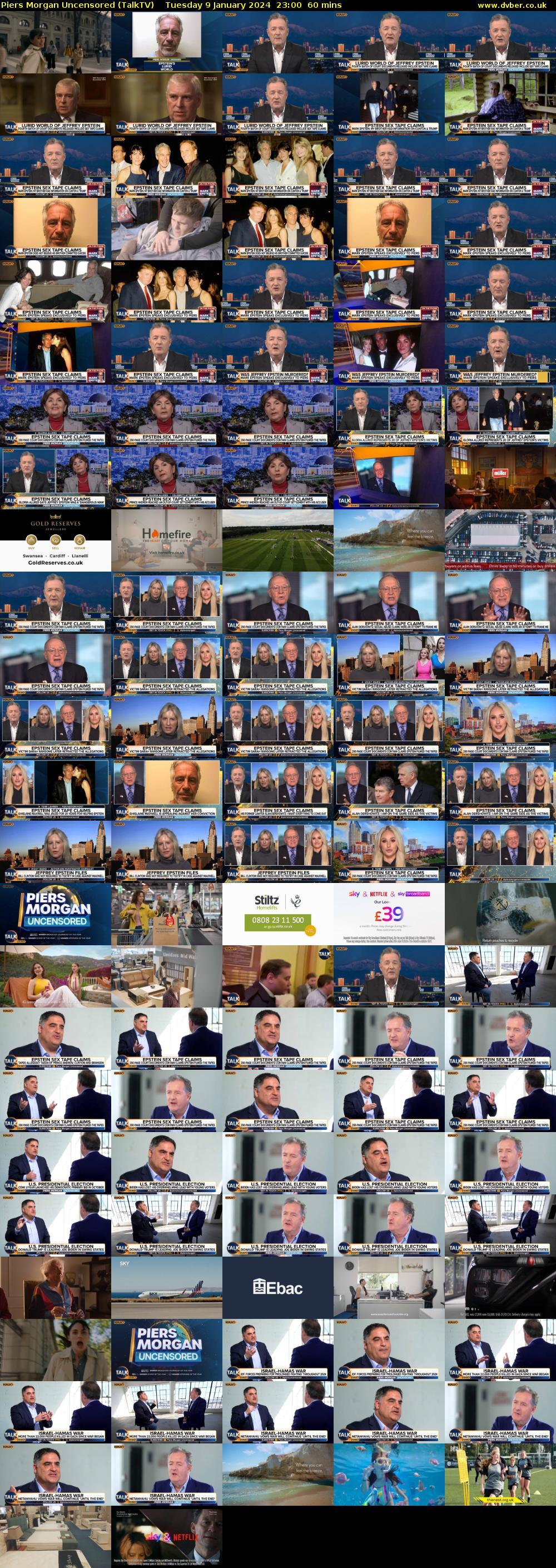 Piers Morgan Uncensored (TalkTV) Tuesday 9 January 2024 23:00 - 00:00