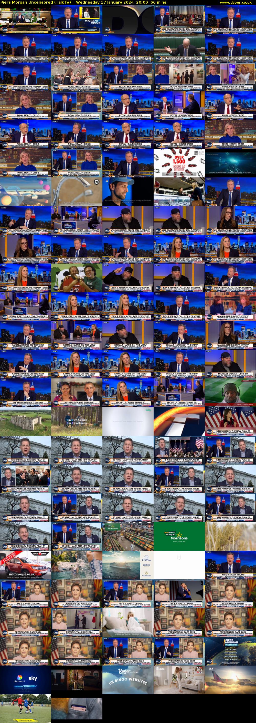Piers Morgan Uncensored (TalkTV) Wednesday 17 January 2024 20:00 - 21:00