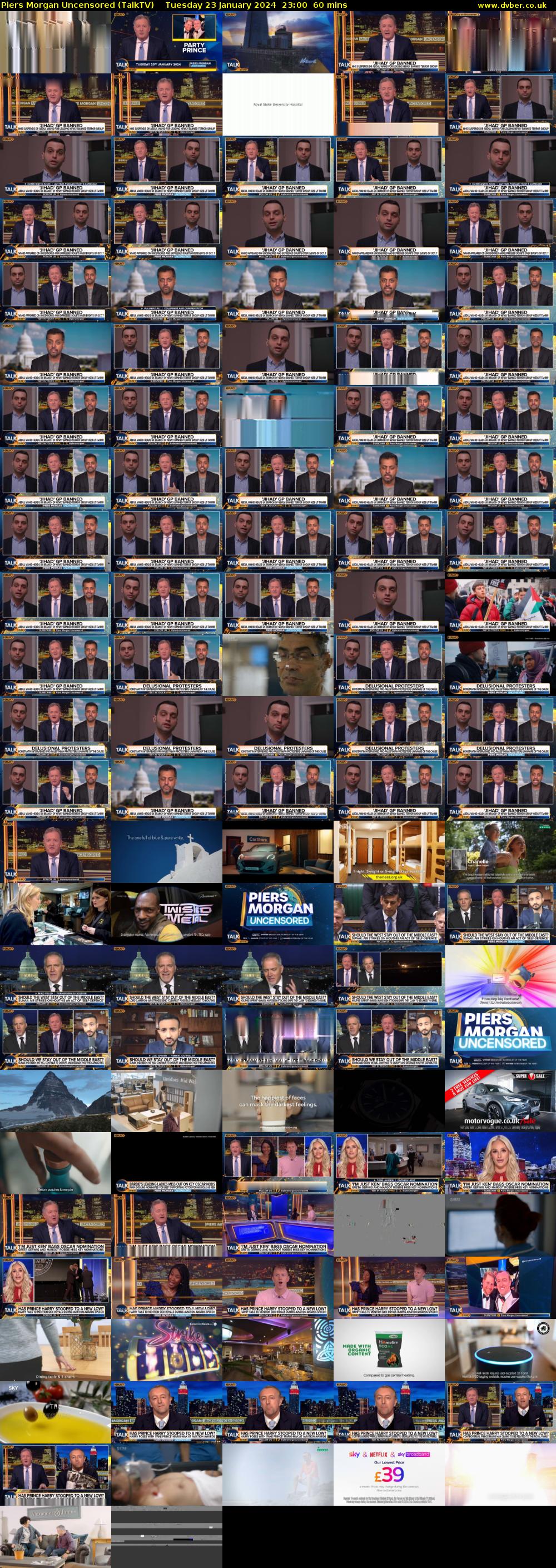Piers Morgan Uncensored (TalkTV) Tuesday 23 January 2024 23:00 - 00:00