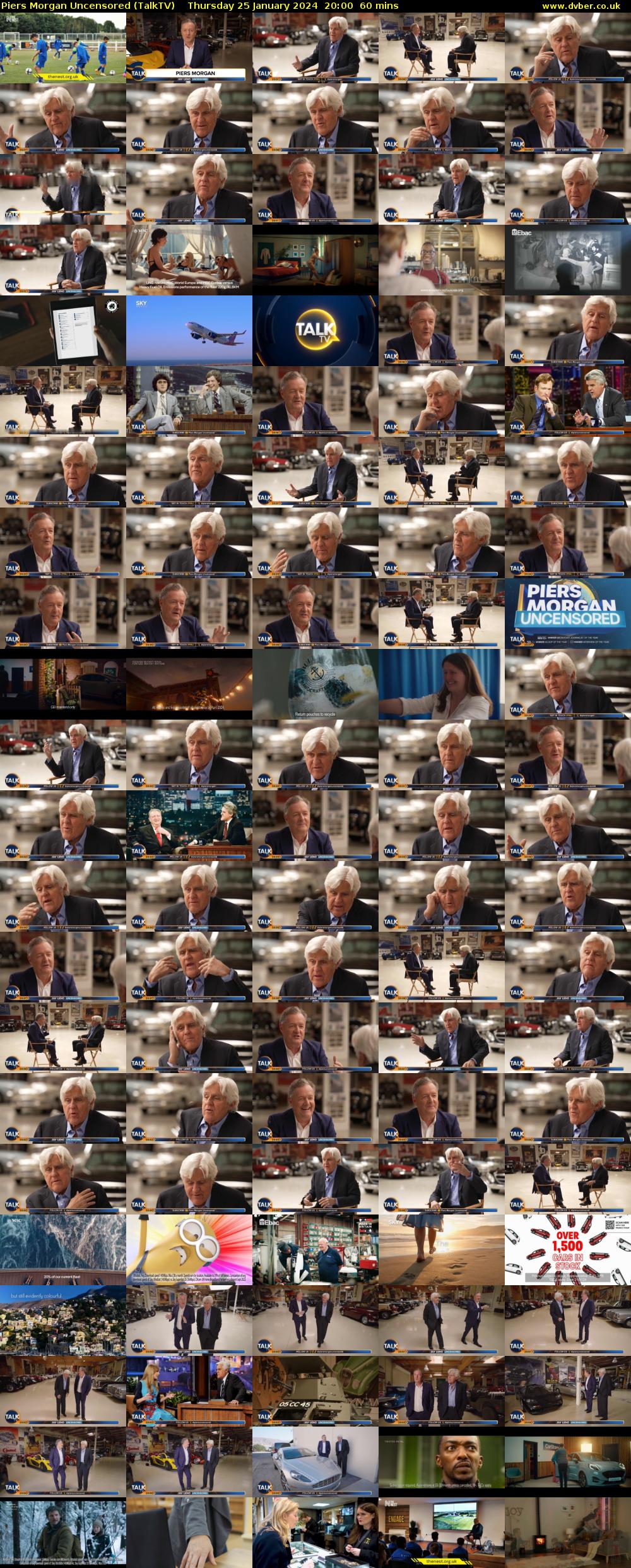 Piers Morgan Uncensored (TalkTV) Thursday 25 January 2024 20:00 - 21:00