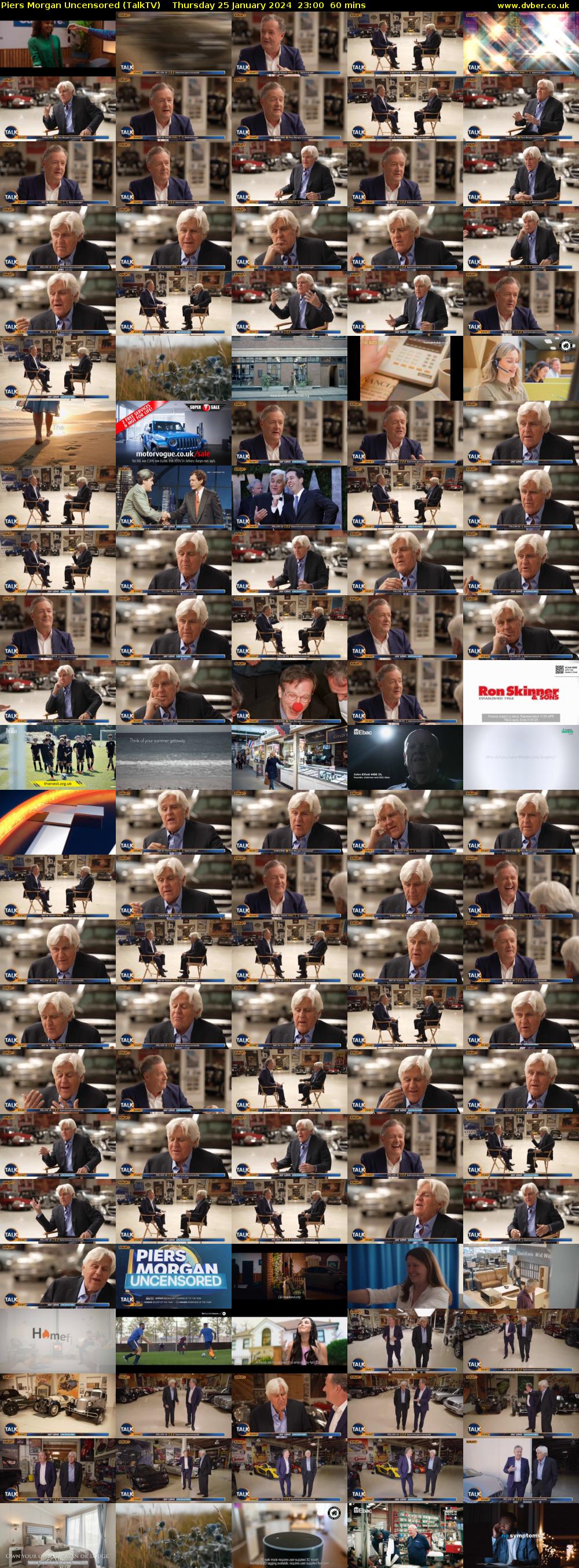 Piers Morgan Uncensored (TalkTV) Thursday 25 January 2024 23:00 - 00:00