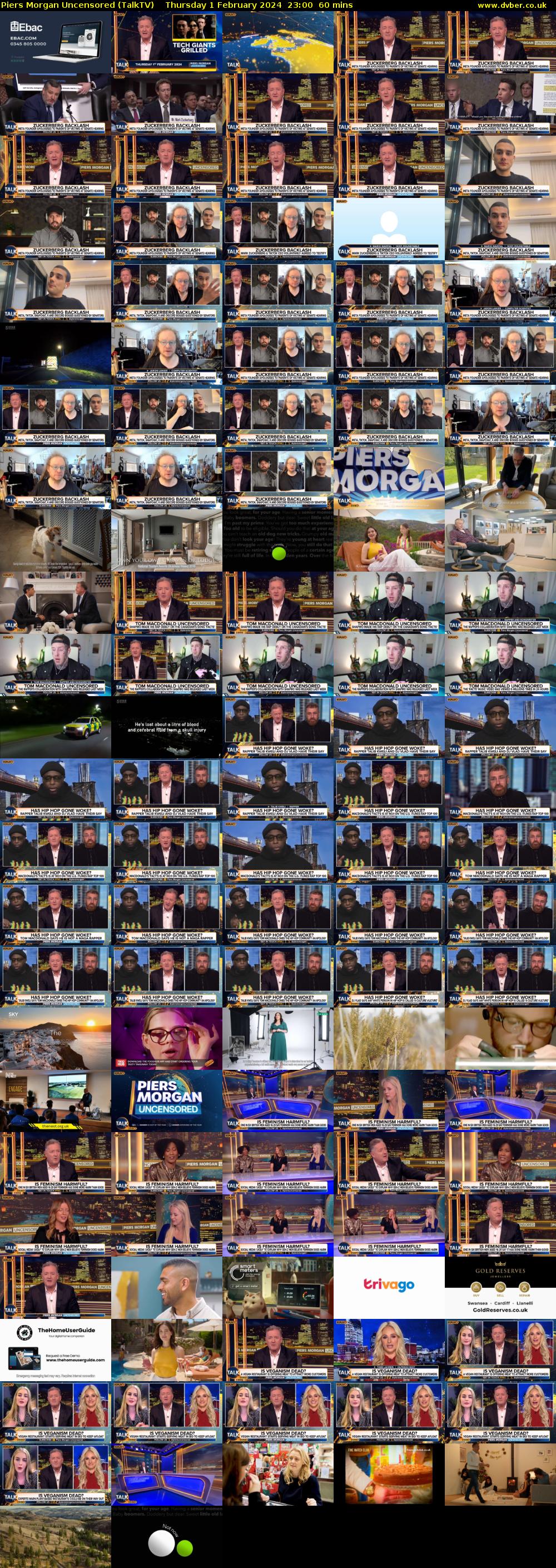 Piers Morgan Uncensored (TalkTV) Thursday 1 February 2024 23:00 - 00:00