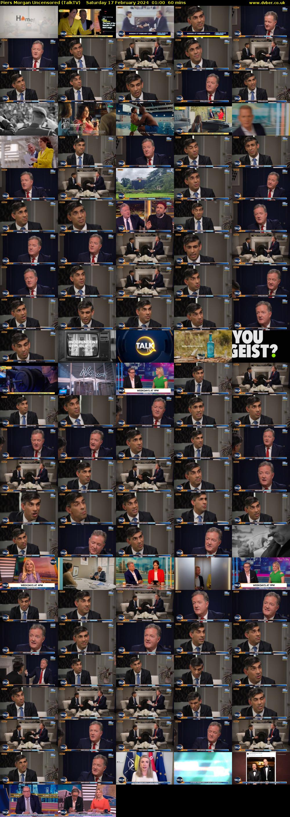 Piers Morgan Uncensored (TalkTV) Saturday 17 February 2024 01:00 - 02:00