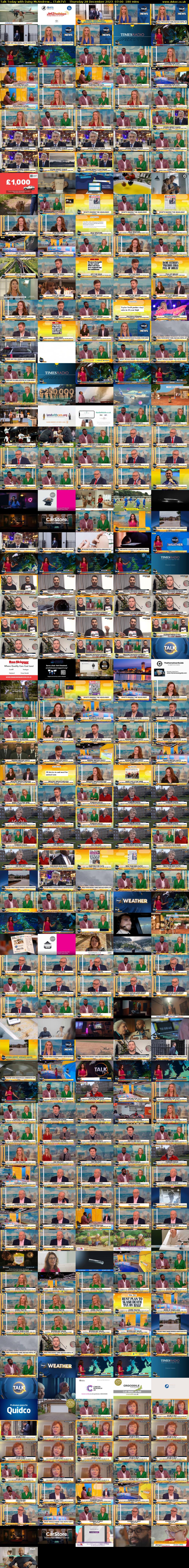 Talk Today with Daisy McAndrew... (TalkTV) Thursday 28 December 2023 07:00 - 10:00
