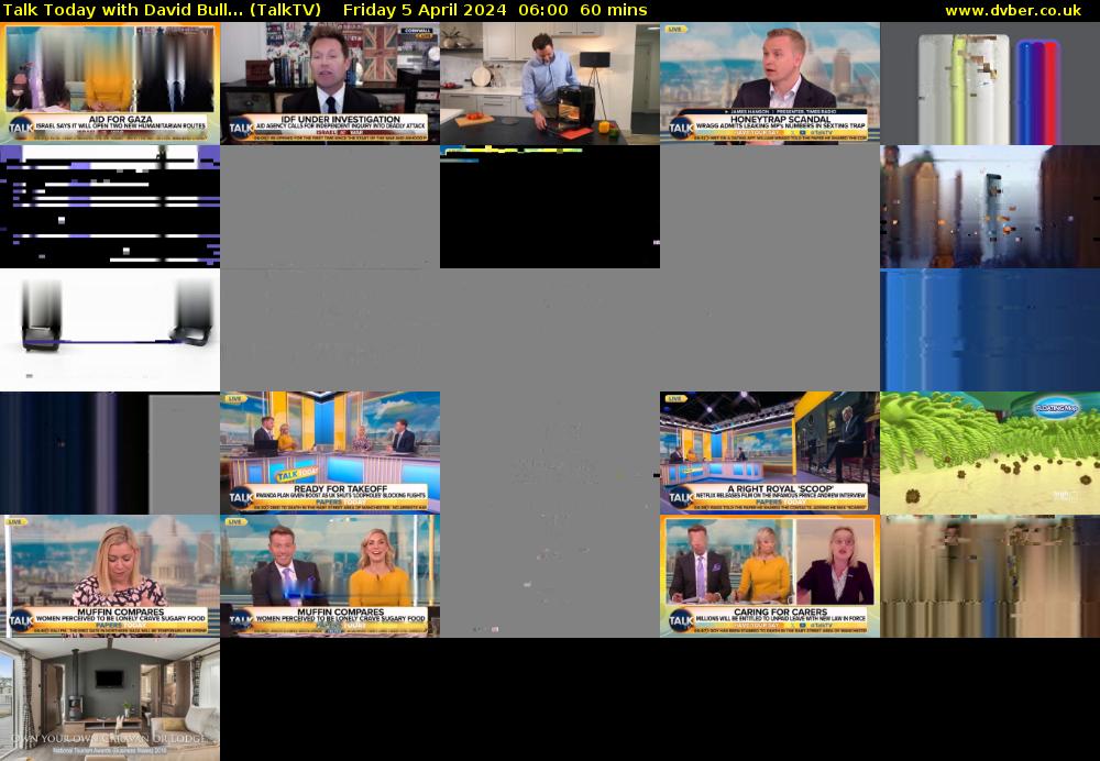 Talk Today with David Bull... (TalkTV) Friday 5 April 2024 06:00 - 07:00