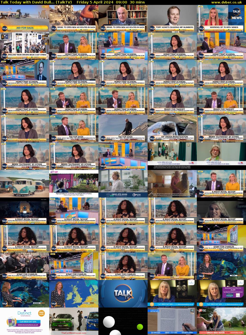 Talk Today with David Bull... (TalkTV) Friday 5 April 2024 09:00 - 09:30