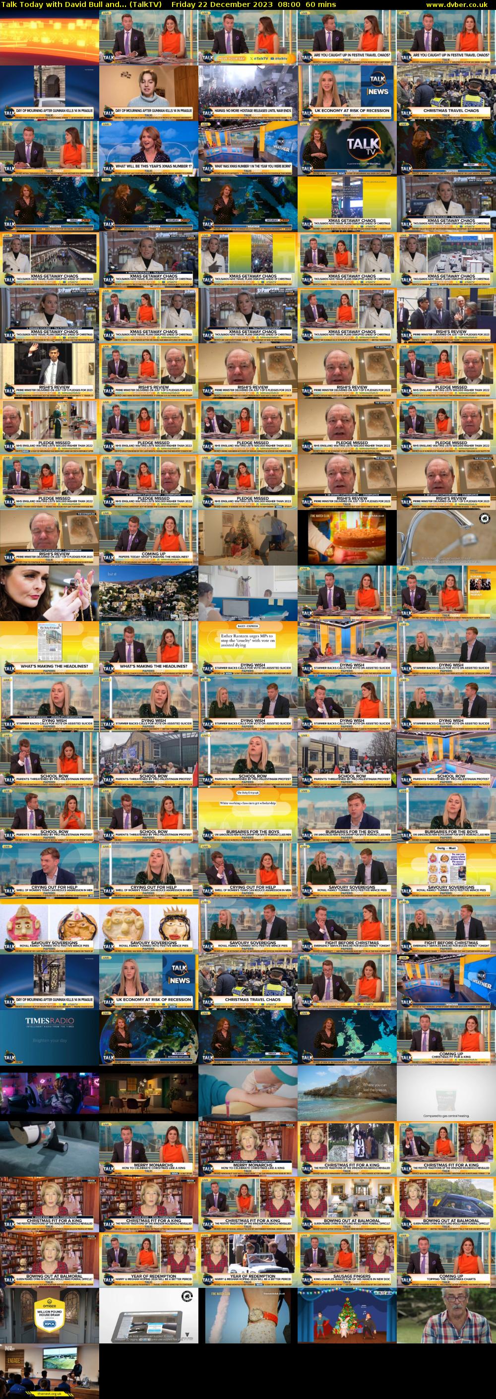 Talk Today with David Bull and... (TalkTV) Friday 22 December 2023 08:00 - 09:00
