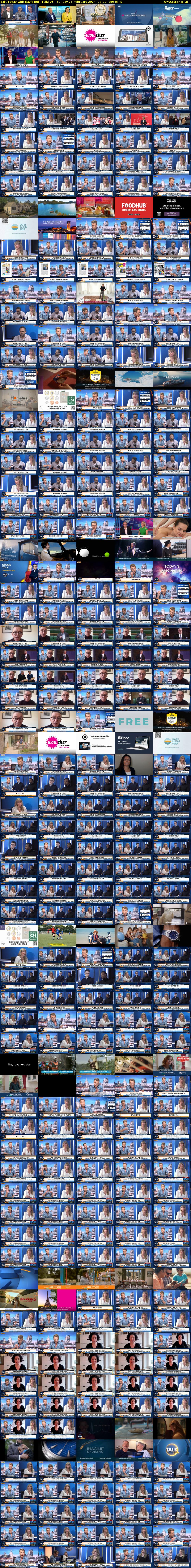 Talk Today with David Bull (TalkTV) Sunday 25 February 2024 07:00 - 10:00