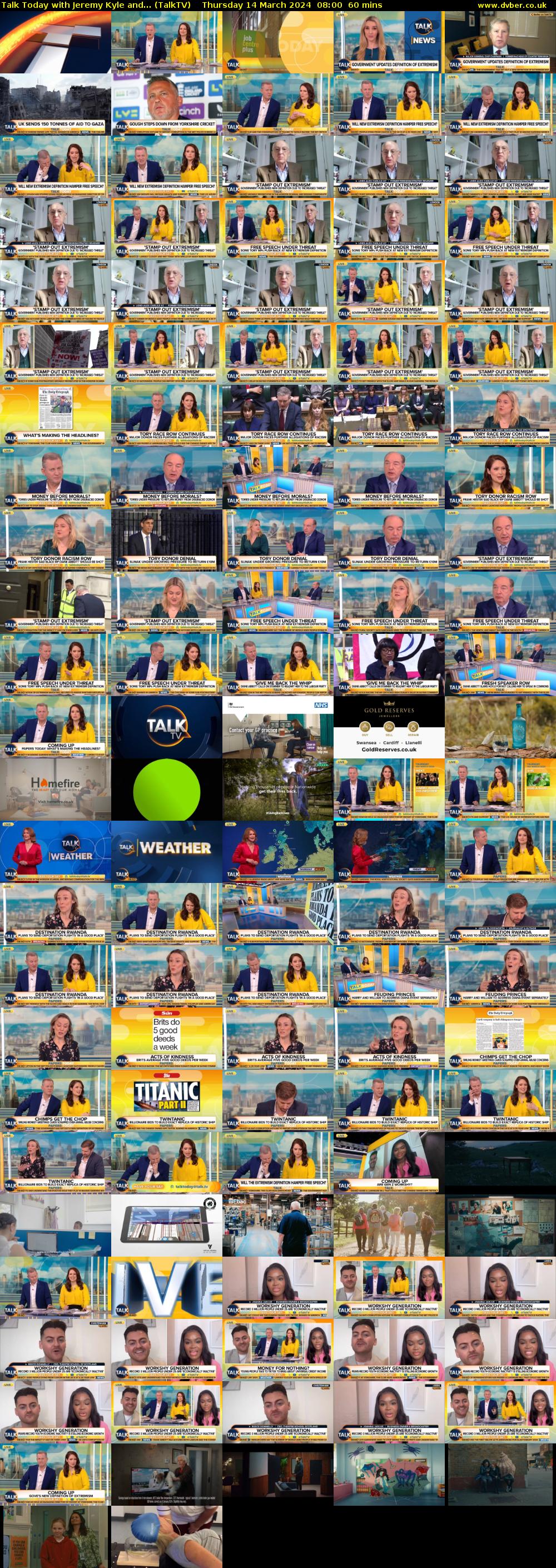Talk Today with Jeremy Kyle and... (TalkTV) Thursday 14 March 2024 08:00 - 09:00