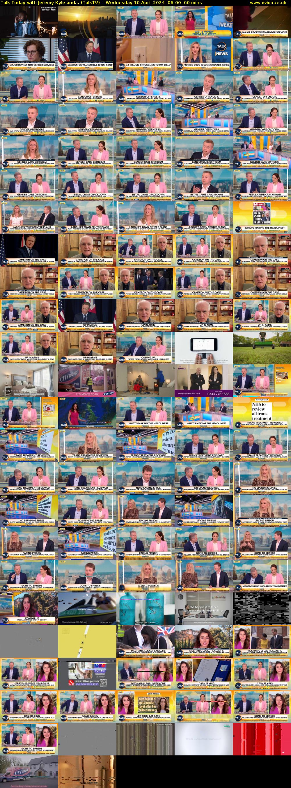 Talk Today with Jeremy Kyle and... (TalkTV) Wednesday 10 April 2024 06:00 - 07:00