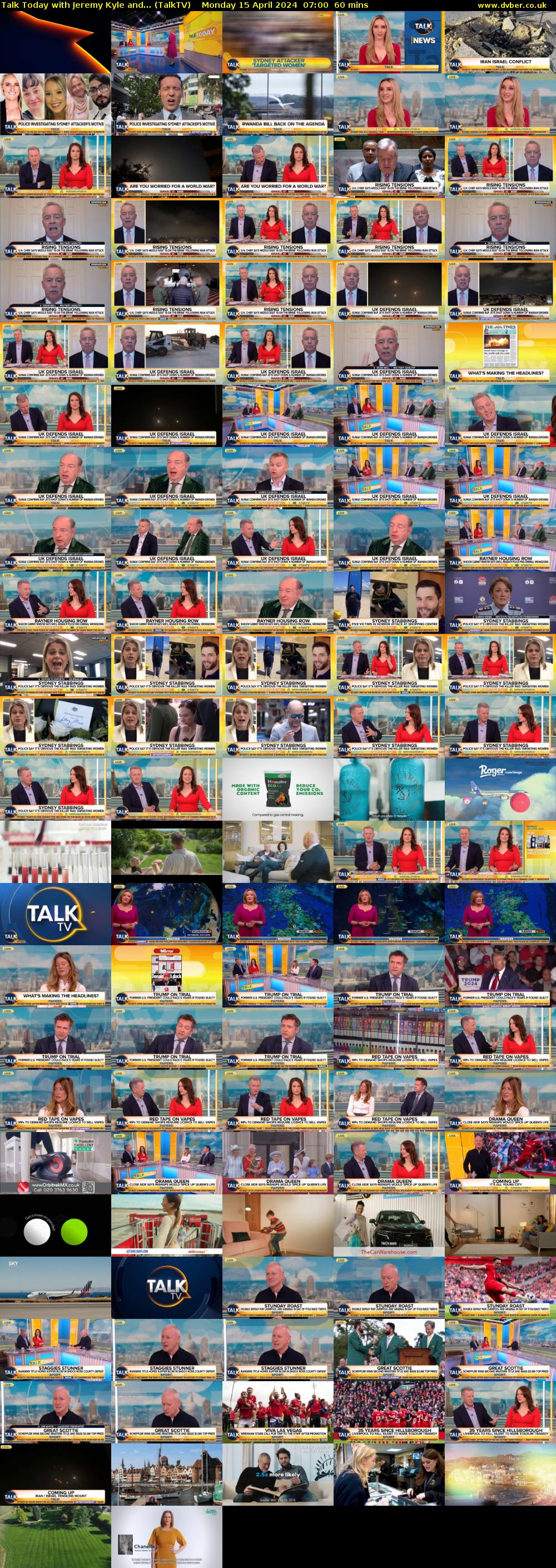 Talk Today with Jeremy Kyle and... (TalkTV) Monday 15 April 2024 07:00 - 08:00