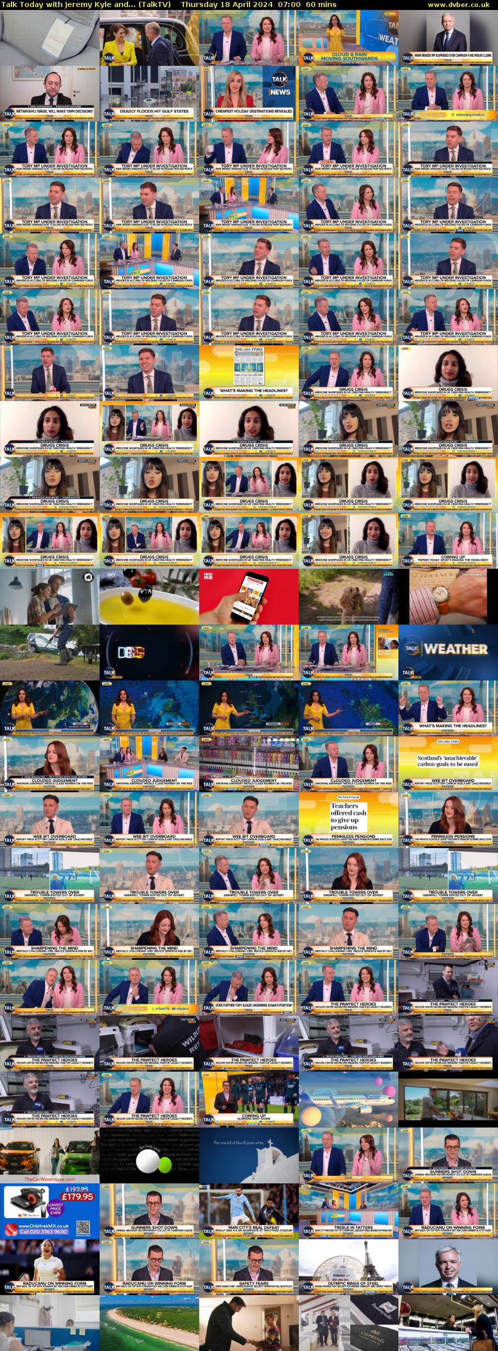 Talk Today with Jeremy Kyle and... (TalkTV) Thursday 18 April 2024 07:00 - 08:00