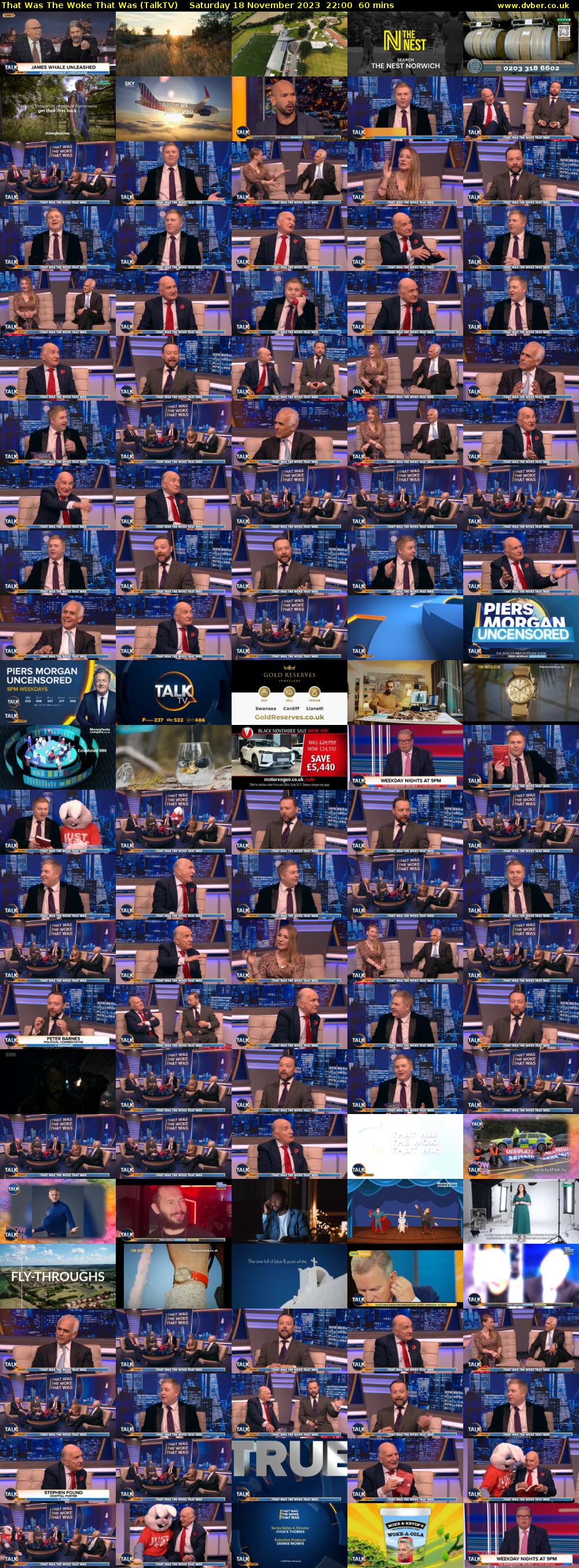That Was The Woke That Was (TalkTV) Saturday 18 November 2023 22:00 - 23:00