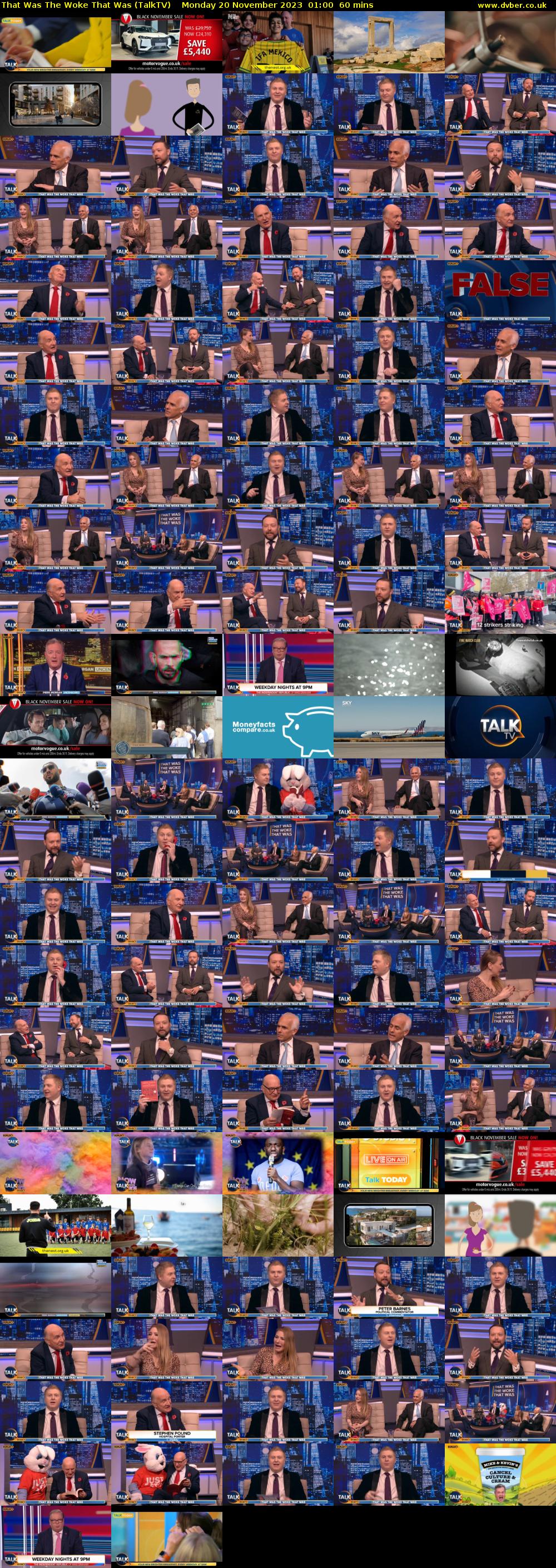 That Was The Woke That Was (TalkTV) Monday 20 November 2023 01:00 - 02:00