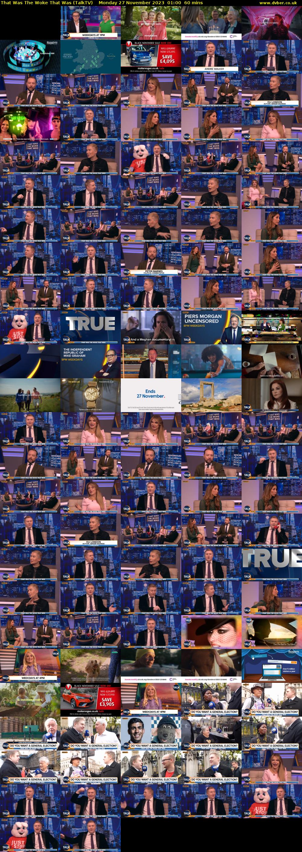 That Was The Woke That Was (TalkTV) Monday 27 November 2023 01:00 - 02:00
