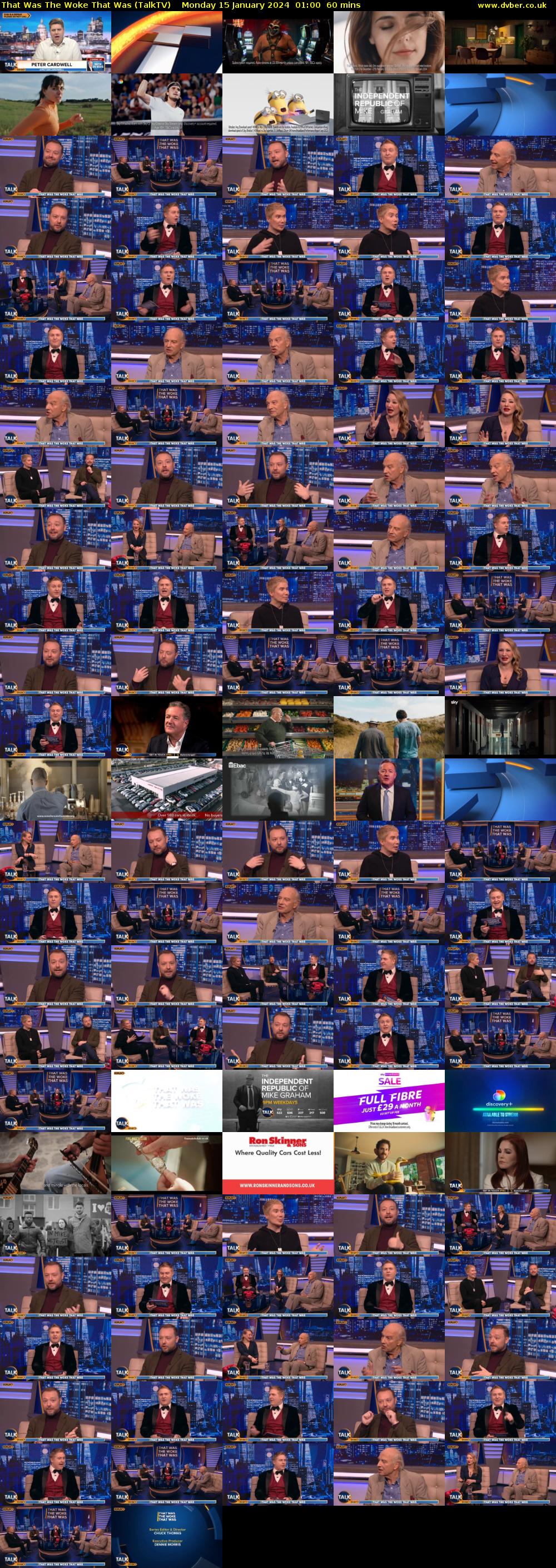 That Was The Woke That Was (TalkTV) Monday 15 January 2024 01:00 - 02:00